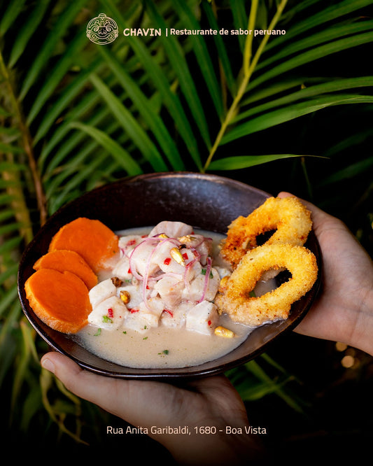 Fonte de Ceviche Branco