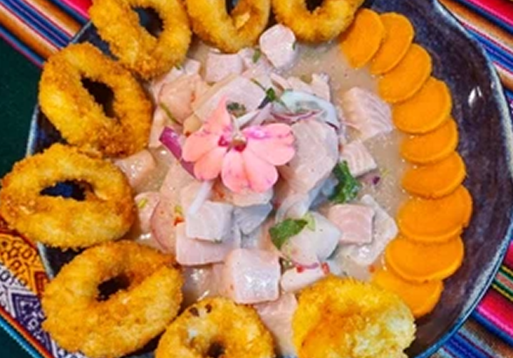 Fonte de Ceviche Branco